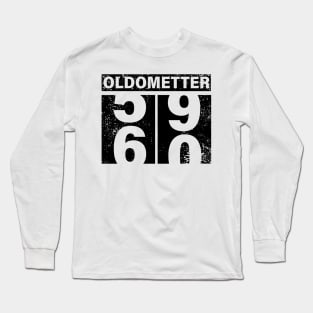 60th birthday Oldometter Birthday Quarantined Gift Long Sleeve T-Shirt